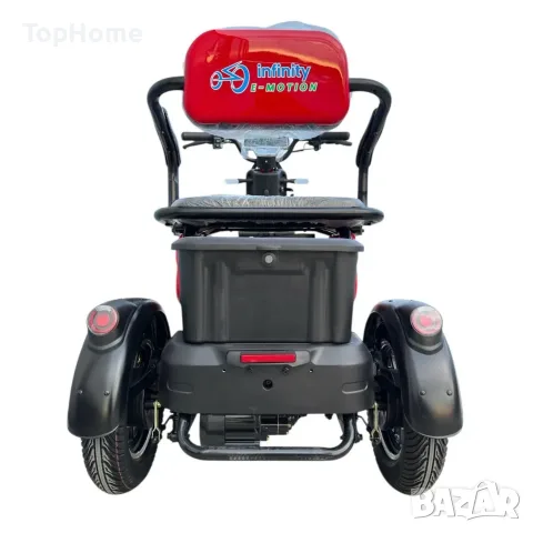 Електрическа триколка X3 1800W (50км+ пробег) 2026, снимка 4 - Мотоциклети и мототехника - 56128325