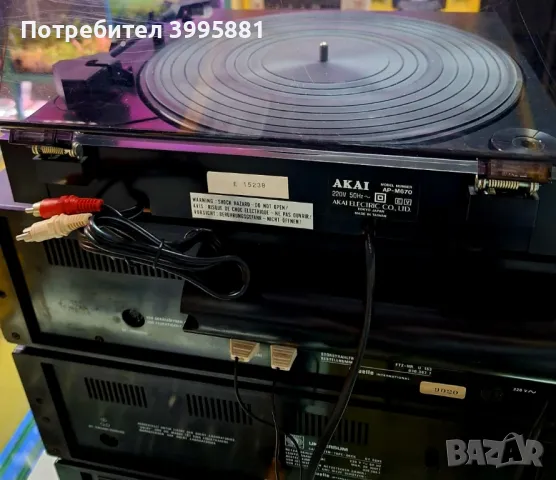 Грамофон на AKAI, mod. AP-M670, снимка 7 - Грамофони - 49146988