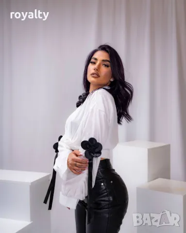 Стилна дамска риза , снимка 2 - Ризи - 50375236