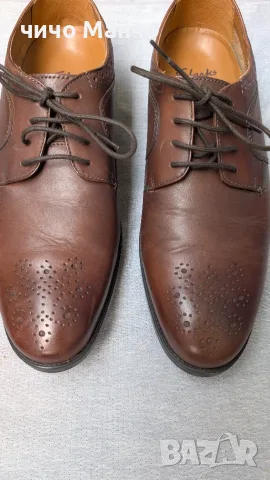 Clarks естествена кожа 41 (UK 7), снимка 2 - Официални обувки - 55863767