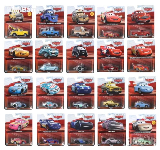 Колички Cars - Карс / Колите над 300 модела