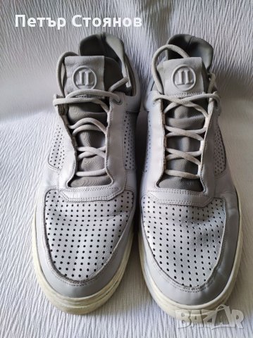 Страхони мъжки кецове от естествена кожа LEANDRO LOPEZ №47, снимка 2 - Кецове - 34119427