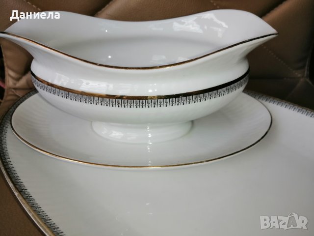 Пълен комплект сервиз за хранене Winterling Bavaria Germany 1937 г. - за 6 човека, снимка 3 - Сервизи - 37717618