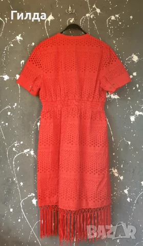 Karl Lagerfeld рокля памук 36, снимка 2 - Рокли - 51224406