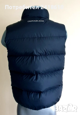 Calvin Klein Down Vest Mens Size S  ОРИГИНАЛ Мъжки Пухен Елек!, снимка 12 - Якета - 53203946