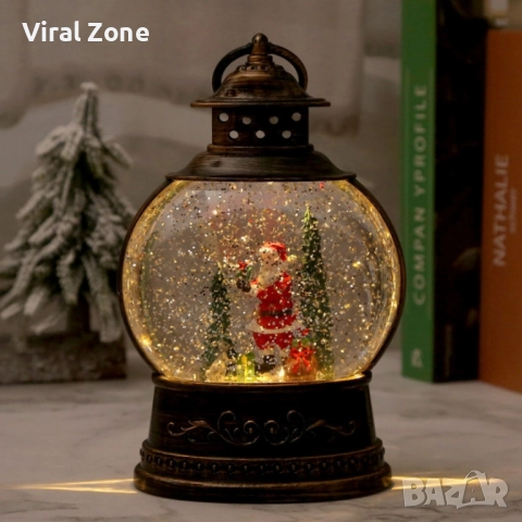 Коледен снежен глобус, снимка 5 - Декорация за дома - 52518189