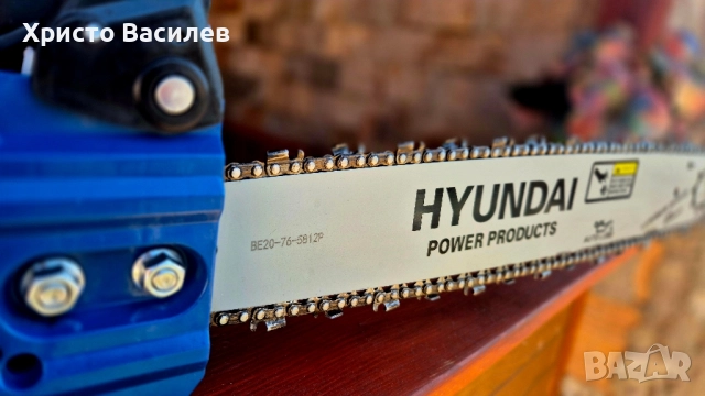Бензинова резачка Hyndai 58cc 2.2hp, снимка 6 - Градинска техника - 51533363