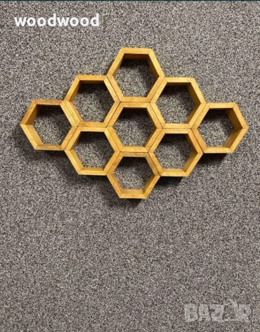 етажерка тип пчелна пита, снимка 2 - Етажерки - 50483200