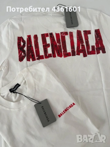 Най-търсеният модел тениски от BALENCIAGA, снимка 2 - Тениски - 54321724