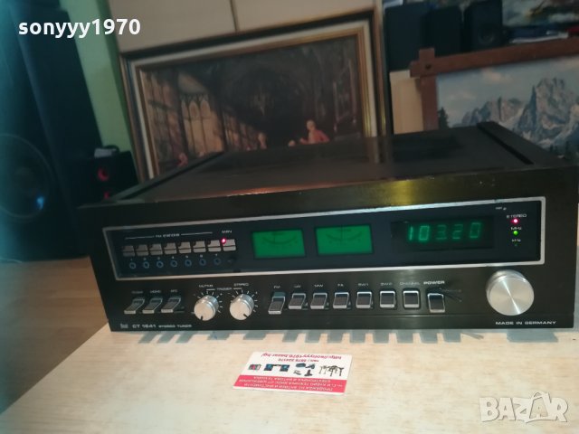dual ct1641 stereo tuner made in germany-switzerland 1203211655, снимка 13 - Ресийвъри, усилватели, смесителни пултове - 32136353