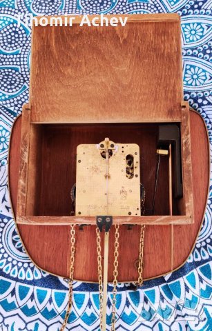 Италиански стенен механичен часовник BELCANTO, снимка 4 - Антикварни и старинни предмети - 35035801