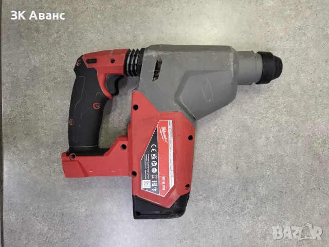 перфоратор Milwaukee M18 FH + прахоуловител, снимка 3 - Перфоратори - 55809105
