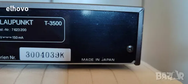Стерео тунер Blaupunkt T-3500, снимка 3 - Ресийвъри, усилватели, смесителни пултове - 47449070