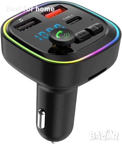 Bluetooth FM предавател за кола, снимка 4 - Други - 52528526