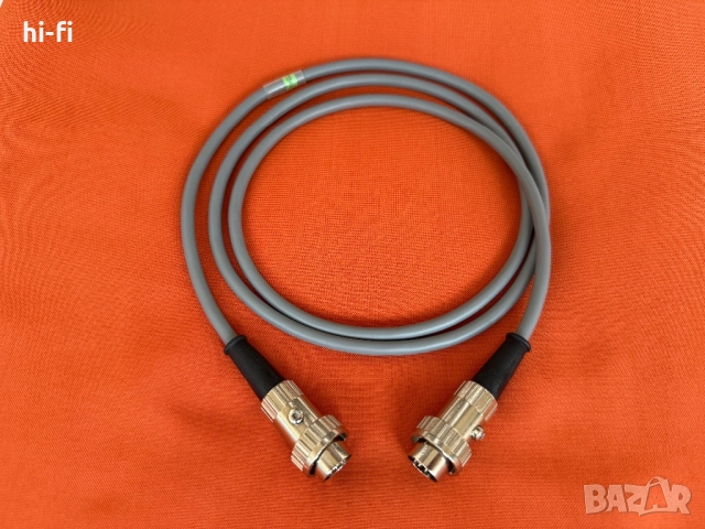 Naim Grey Interconnect Cable 5 Pin to 5 Pin DIN (180 Degree) Аудио кабел, снимка 4 - Ресийвъри, усилватели, смесителни пултове - 48517847