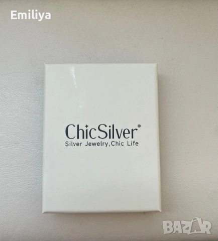 Сребърна гривна със сърчице , снимка 3 - Гривни - 54305095