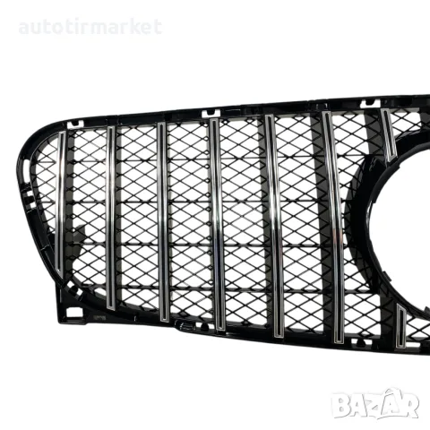 Решетка за Mercedes GLA X156 2013 – 2018 тип GT хром, снимка 5 - Аксесоари и консумативи - 56054737