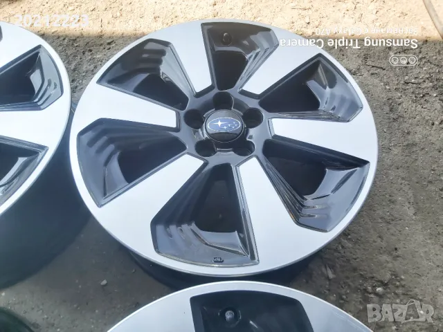 4 броя алуминиеви джанти за Subaru Forester,Legasy,Impreza 17, снимка 8 - Гуми и джанти - 49772282