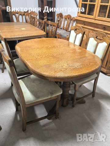 Разтегателна трапезна маса , снимка 10 - Маси - 52907416