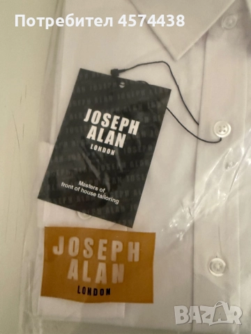 Официална Мъжка риза с дълъг ръкав Joseph Alan DH904L, снимка 8 - Ризи - 52505502