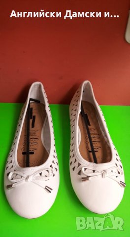 Английски дамски обувки-2 цвята, снимка 4 - Дамски ежедневни обувки - 29777659