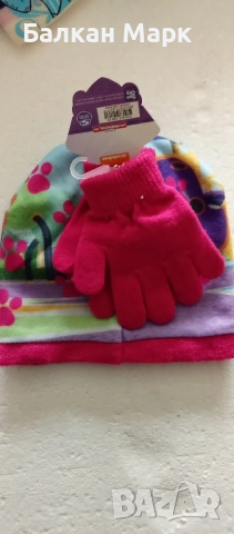 🧤🎀 Оригинални зимни детски комплекти Disney Frozen и Paw Patrol – шапка + ръкавици 🎀🧤, снимка 13 - Шапки, шалове и ръкавици - 52087430