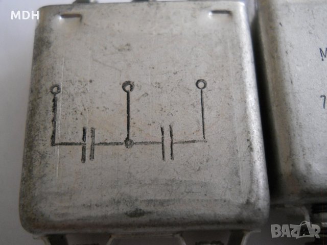 кондензатор 2 х 0.47 мф- 250в, снимка 2 - Друга електроника - 31664236