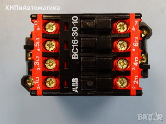 контактор ABB BC16-30-10 24VDC 7.5kW, снимка 6 - Резервни части за машини - 37461323