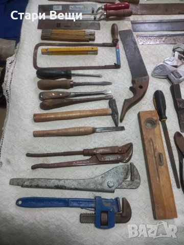 Стари инструменти ножове брадви ключове, снимка 10 - Други инструменти - 52879755