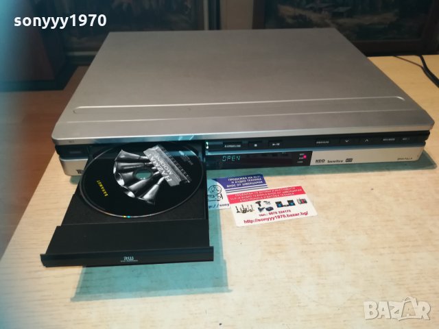 TEVION DRW-1605HDD HDD/DVD RECORDER-ВНОС GERMANY, снимка 5 - Плейъри, домашно кино, прожектори - 30261616