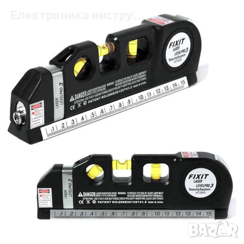 мултифункционален лазерен нивелир-ролетка, снимка 5 - Друга електроника - 42389142