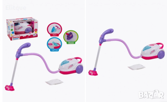 Детска прахосмукачка със звук и светлина, снимка 3 - Други - 52745024