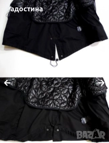 G-Star Raw Polar Duty Hooded Black Parka Дамска Парка Яке от Две Части, снимка 9 - Якета - 52332557