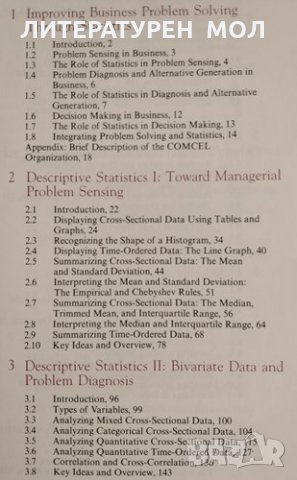 Statistics for Business Problem Solving Harvey J. Brightman, Howard Schneider, 1992г., снимка 2 - Специализирана литература - 31775232