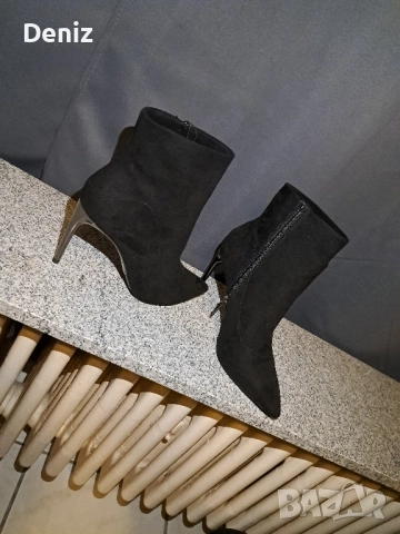 черни токчета, снимка 3 - Дамски обувки на ток - 52282350