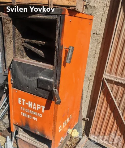 продавам котел на дърва и въглища, снимка 2 - Отоплителни печки - 49427383