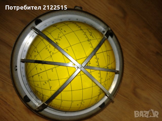 Корабен звезден глобус, снимка 5 - Антикварни и старинни предмети - 39617432