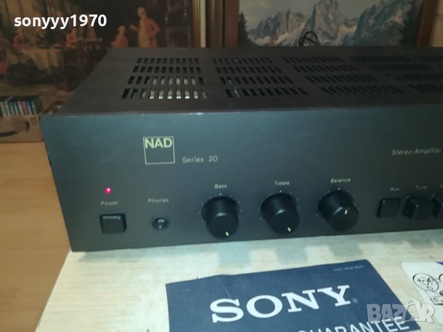 *NAD SERIES 20 STEREO AMPLI 1109231038L2EWC, снимка 4 - Ресийвъри, усилватели, смесителни пултове - 42149473