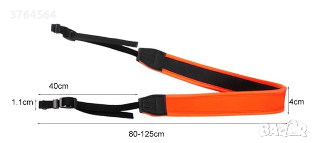 Удобна и мека каишка за фотоапарат Sony, снимка 2 - Чанти, стативи, аксесоари - 52559169