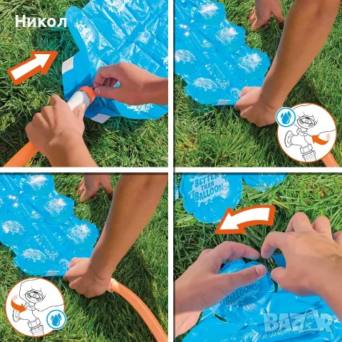 Водни бомби Nerf Better Than Balloons, 36 капсули, снимка 4 - Надуваеми играчки - 55847042