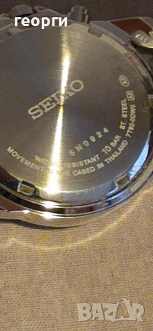 часовник SEIKO хронограф кварц нов