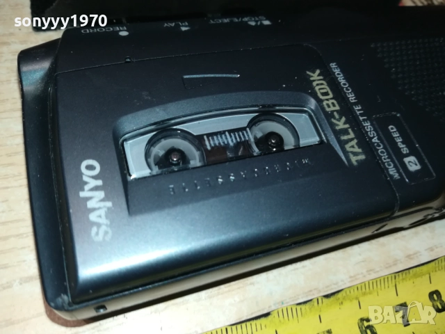 SANYO+КАСЕТА+КОЖЕН КЕЙС-ВНОС SWISS 2210250738, снимка 7 - Радиокасетофони, транзистори - 52138517