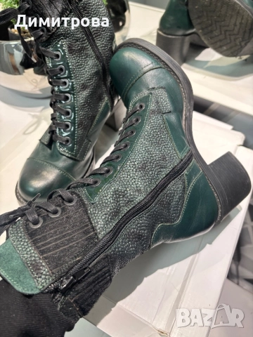 Дамски боти Габина естествена кожа 38н. , снимка 4 - Дамски боти - 52182389
