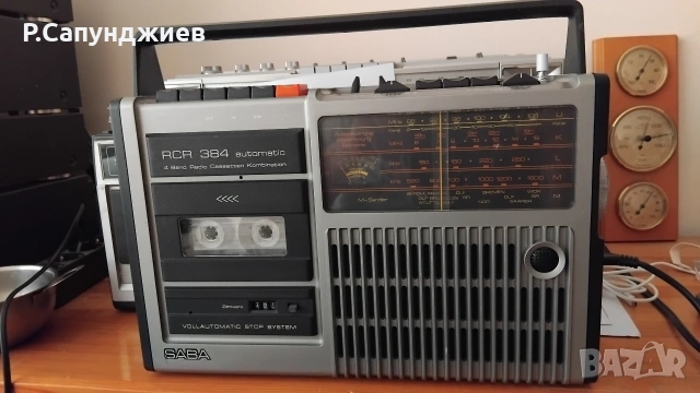SABA RCR 384, снимка 4 - Радиокасетофони, транзистори - 54190392
