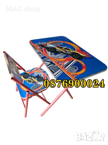 ПРОМО! Детска масичка със столче Животни Джунгла Маса със стол , снимка 3 - Спални чували за бебета и деца - 43849189