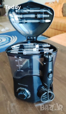 Зъбен душ Revyline RL 100 Black , орален иригатор за цялото семейство, снимка 5 - Други - 51702053