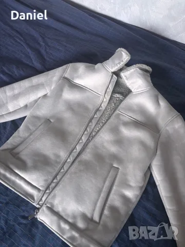 Zara Double-Faced Faux Suede Jacket, снимка 2 - Якета - 55954372