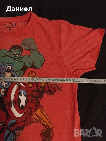 Тениска Marvel , снимка 3 - Тениски - 53967157