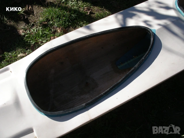 ДВУМЕСТНА ЛОДКА КАЯК СТЪКЛОПЛАСТ, снимка 3 - Водни спортове - 54202953