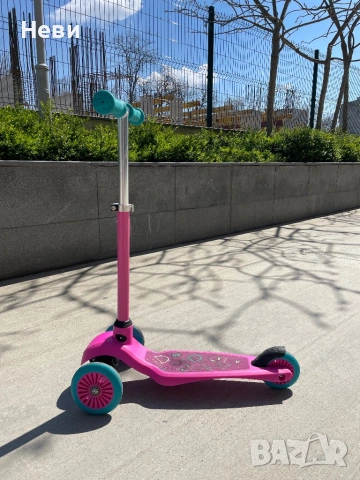 Детска тротинетка Firefly розова